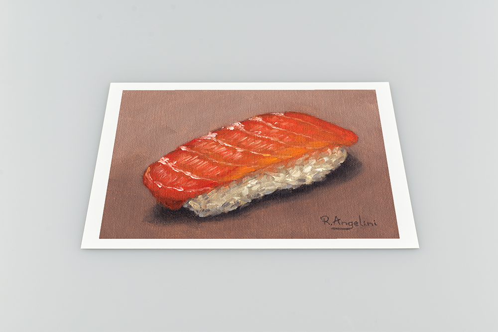 'Salmon Sushi' - Giclee Print - Open Edition