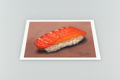 Salmon Sushi - Giclee Art Print