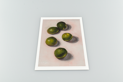 Limes - Giclee Art Print