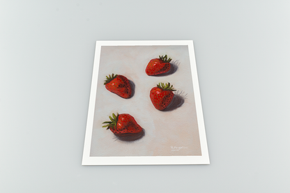Strawberries - Giclee Art Print