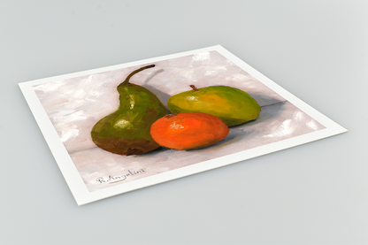 Fruit Still Life Study 2 - Giclee Art Print