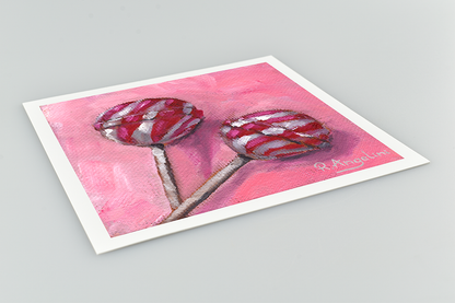 Lollipops - Giclee Art Print