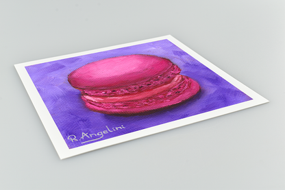 Pink Macaron - Giclee Art Print