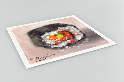 Sushi Roll - Giclee Art Print