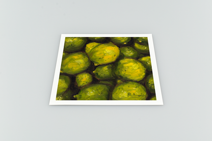 Limes - Giclee Art Print
