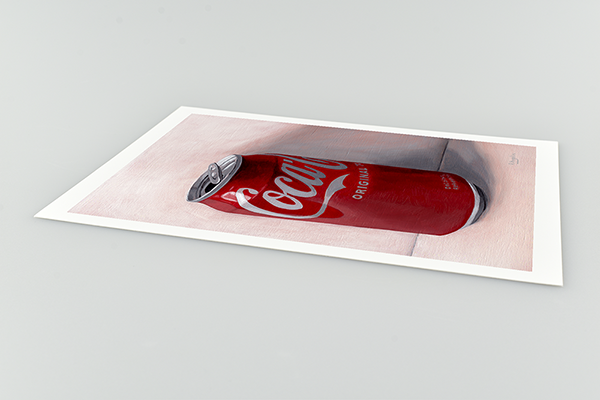 Can of Coca Cola - Giclee Art Print