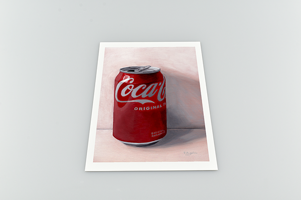 Can of Coca Cola - Giclee Art Print