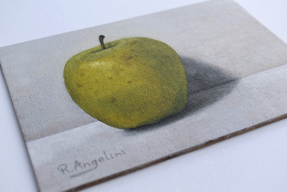 'Green Apple' - Original Oil Painting