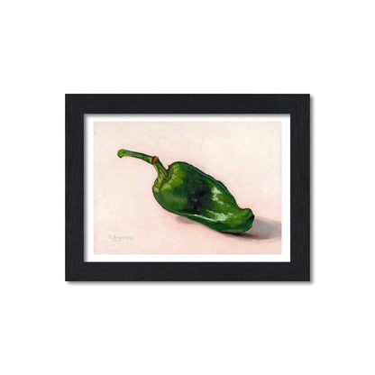 Green Padron Pepper | Still Life Art Print