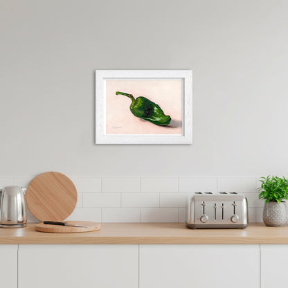 Green Padron Pepper | Still Life Art Print