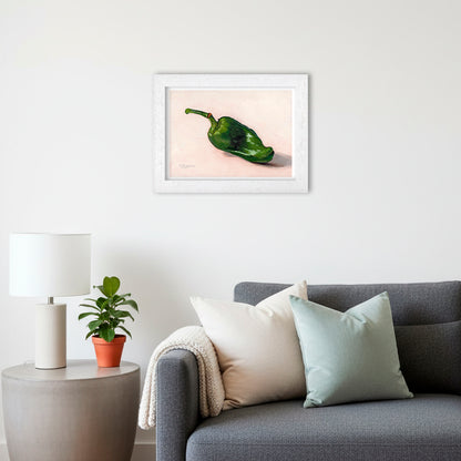 Green Padron Pepper | Still Life Art Print