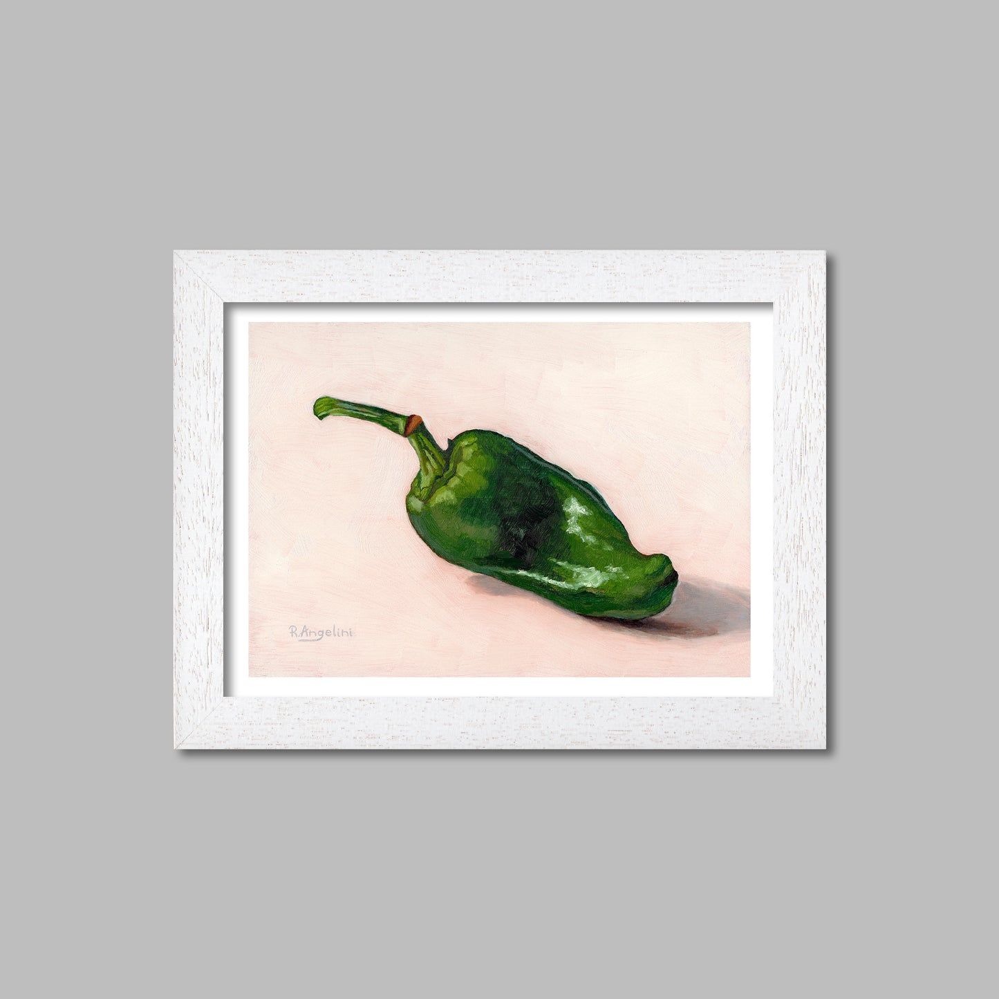 Green Padron Pepper | Still Life Art Print