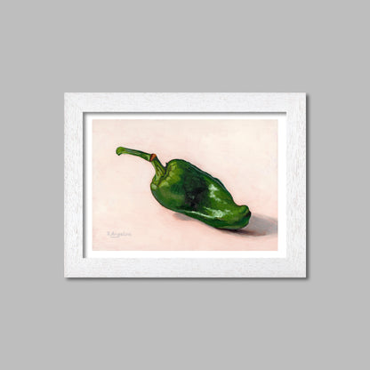 Green Padron Pepper | Still Life Art Print