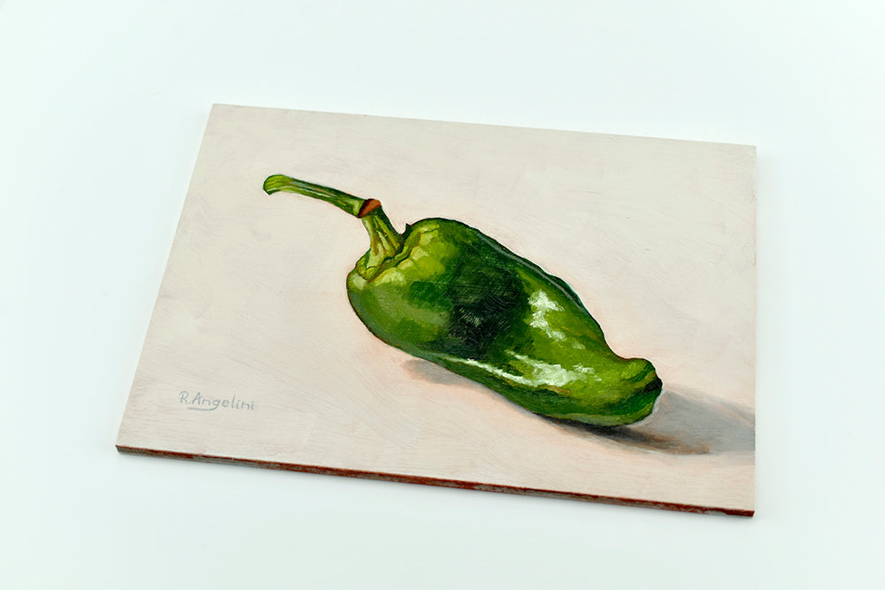 Green Padron Pepper - Original Artwork