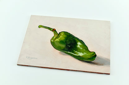 Green Padron Pepper - Original Artwork