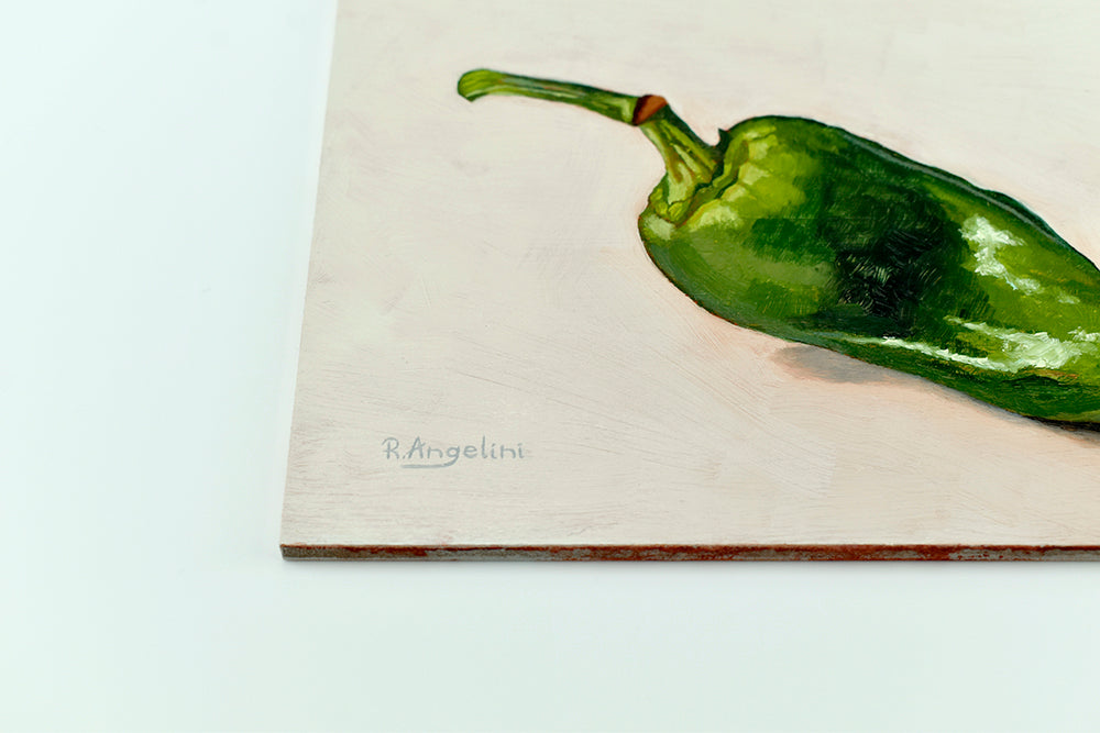 Green Padron Pepper - Original Artwork
