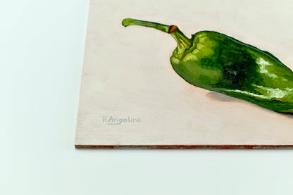 Green Padron Pepper - Original Artwork