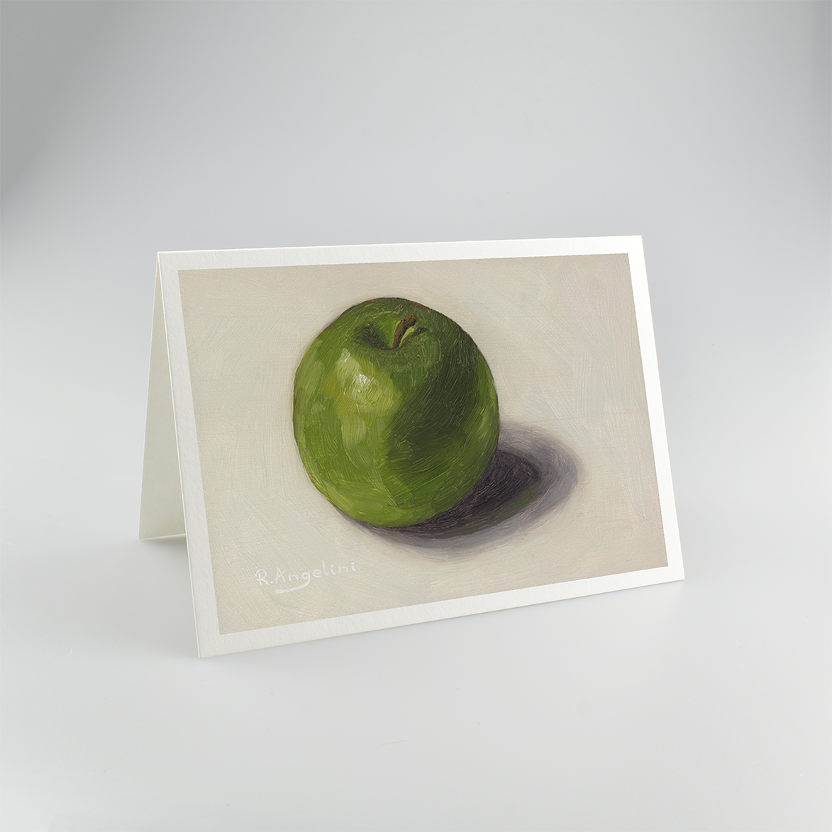 Green Apple 2 - A5 Greetings Cards
