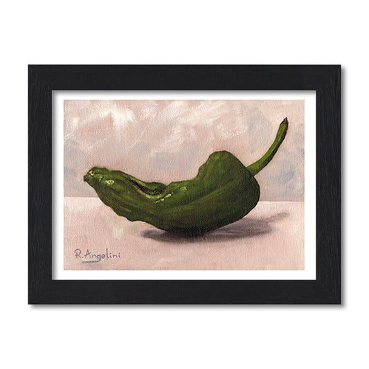 Green Chilli | Still Life Art Print