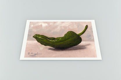 Green Chilli Giclee Art Print