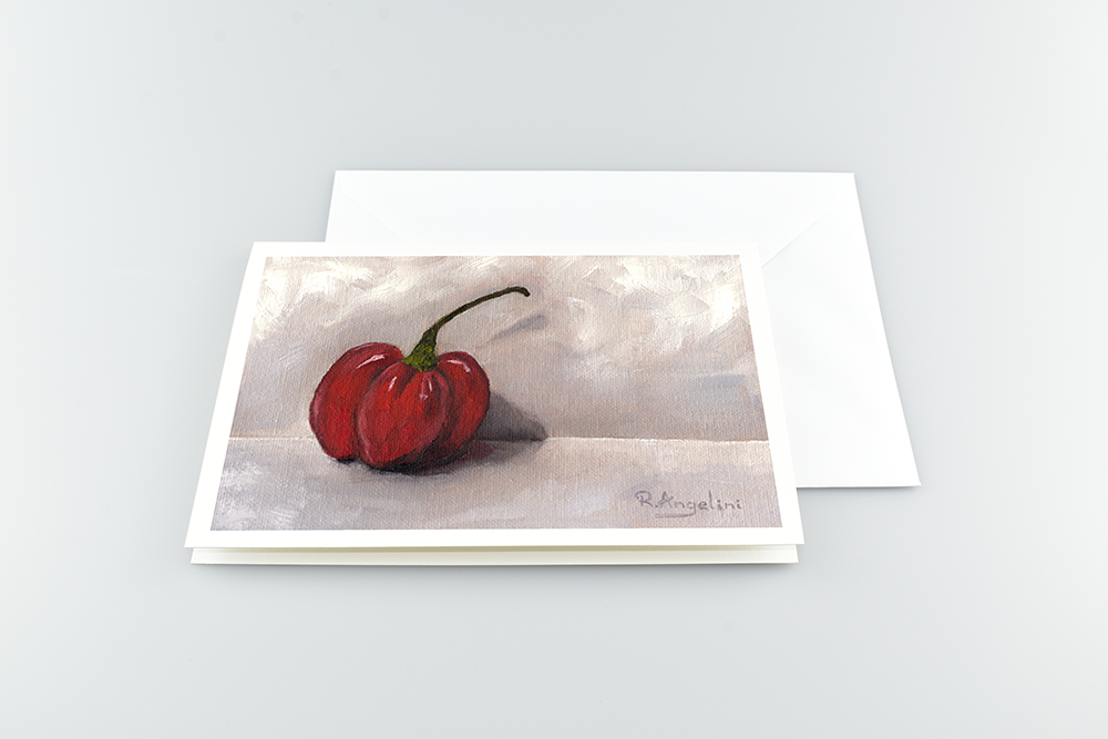 Ghost Chilli - A5 Greetings Cards