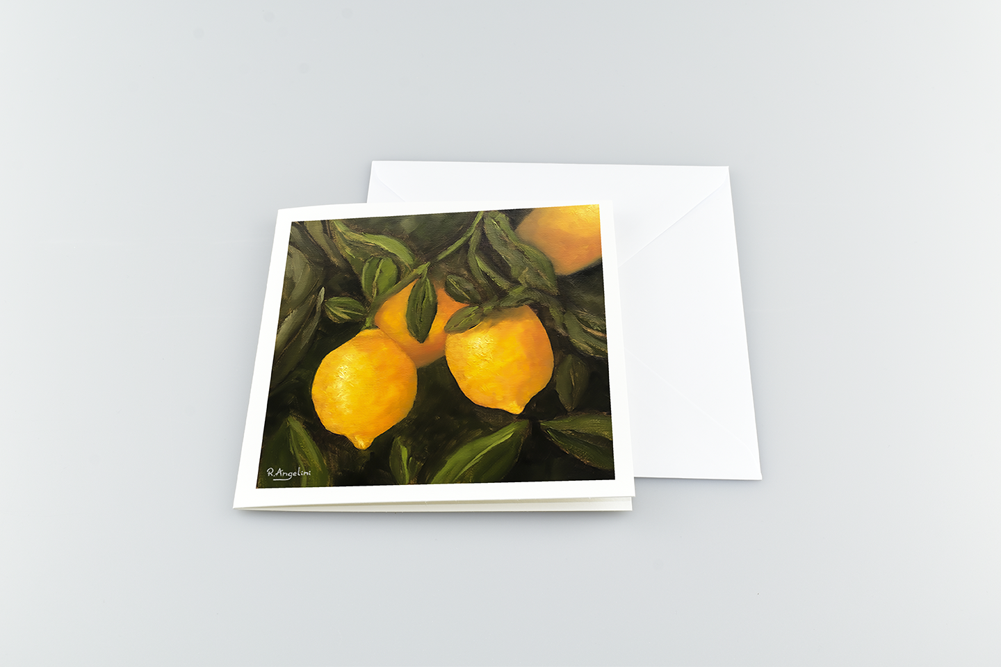 Lemon Tree - Square Greetings Cards