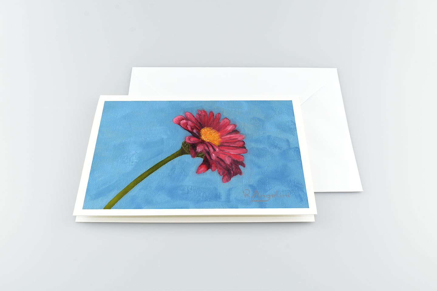 Pink Daisy - A5 Greetings Cards