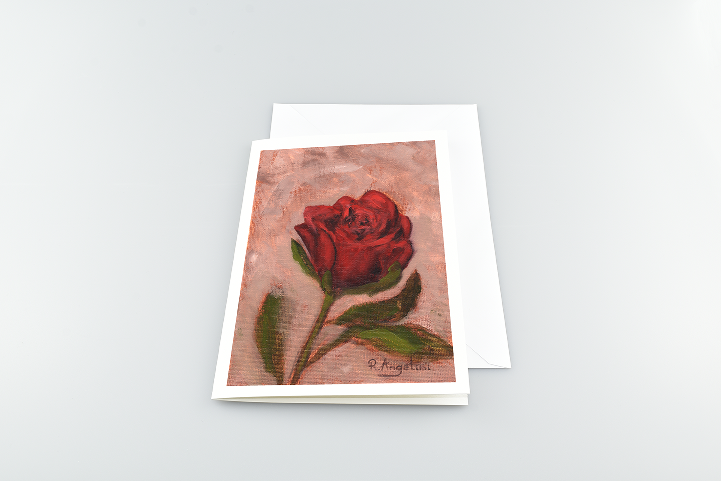 Red Rose - A5 Greetings Cards