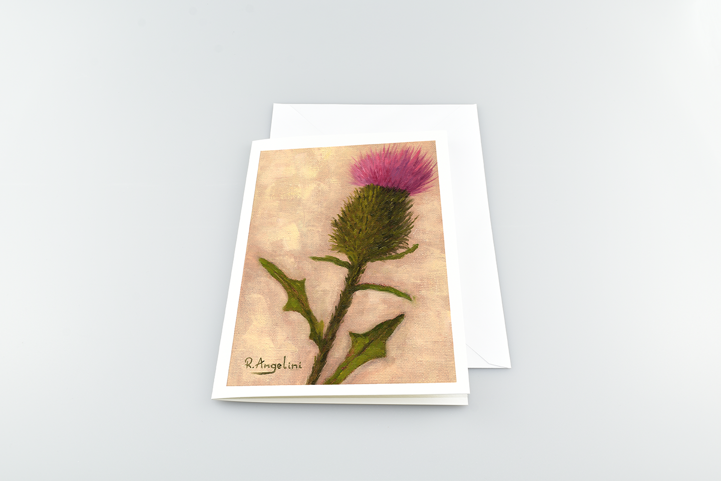 Scottish Thistle - A5 Greetings Cards