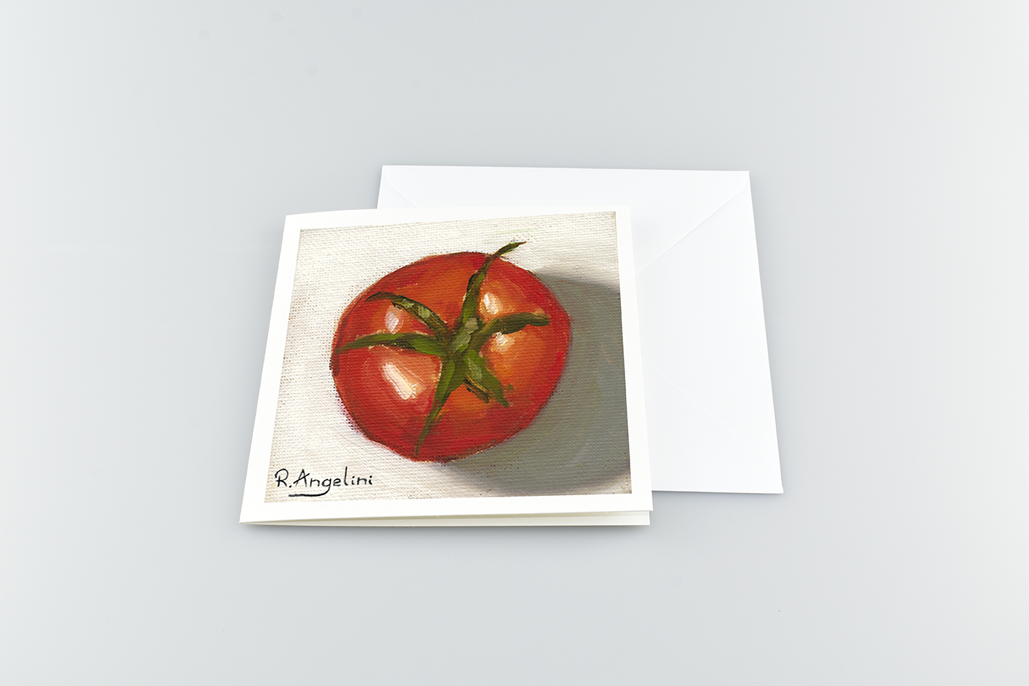 Tomato - Square Greetings Cards