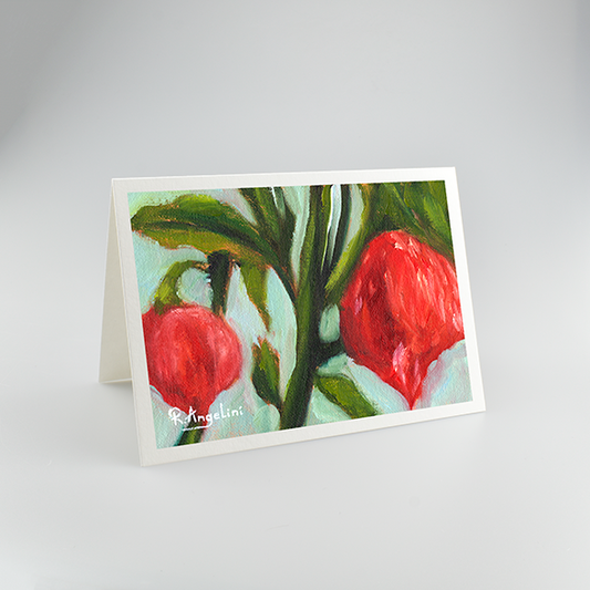 Carolina Reaper Chilli's - A5 Greetings Cards