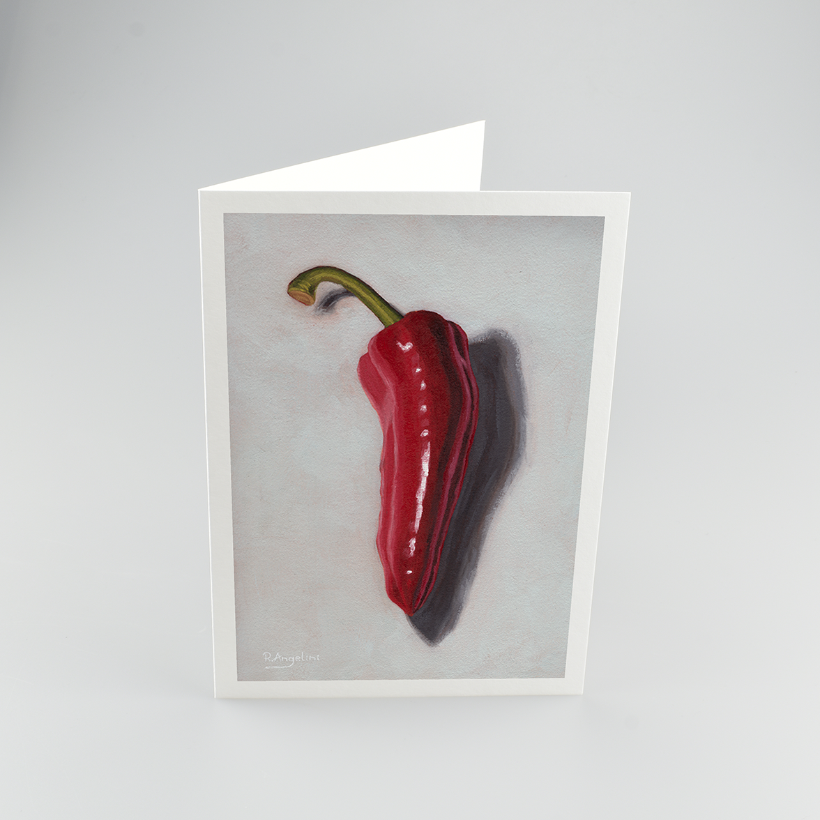 Large Red Pepper - A5 Greetings Cards