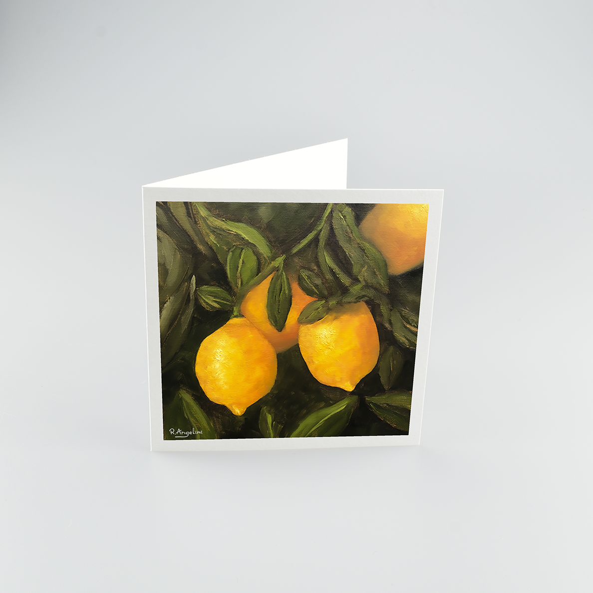 Lemon Tree - Square Greetings Cards