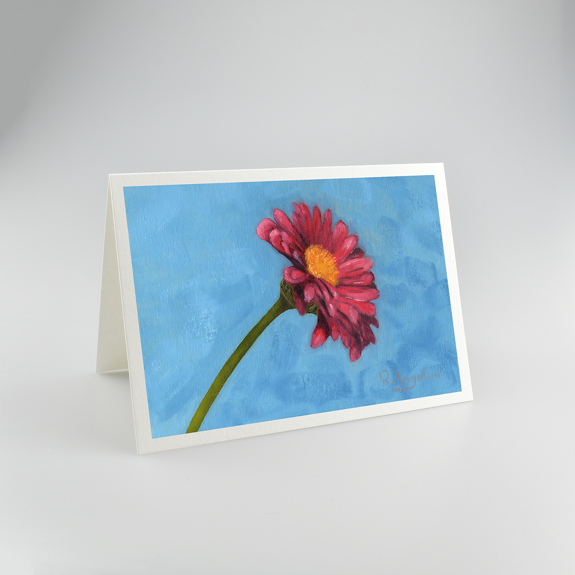 Pink Daisy - A5 Greetings Cards