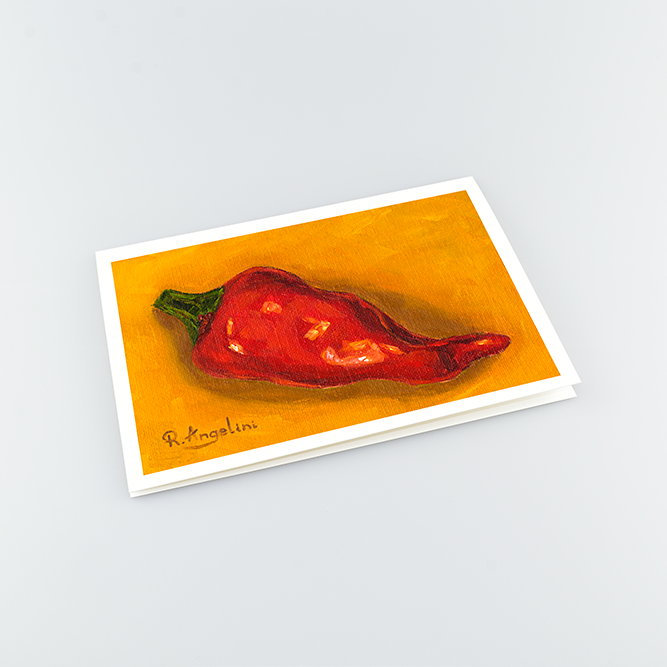 Red Pepper - A5 Greetings Cards