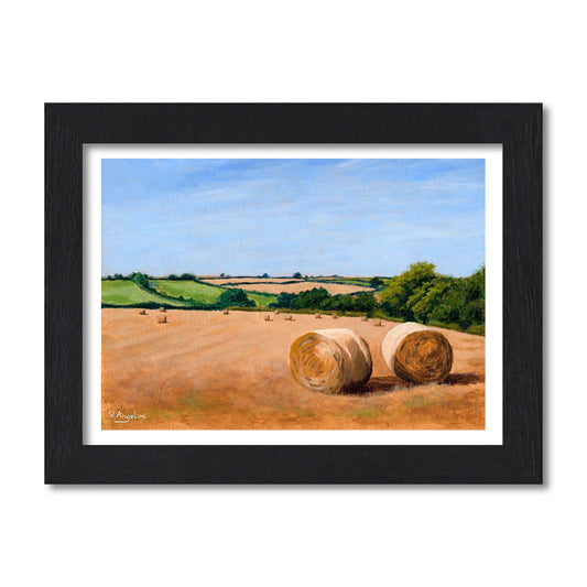 Hay Bales - Giclée Art Print