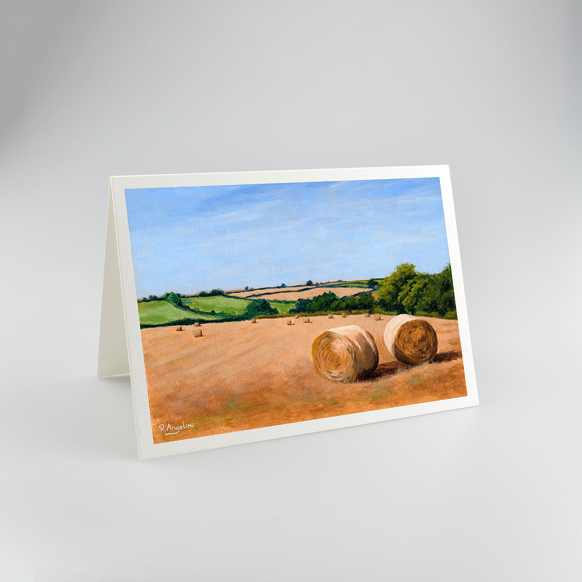 Hay Bales - A5 Greetings Cards