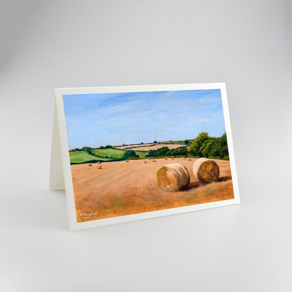 Hay Bales - A5 Greetings Cards
