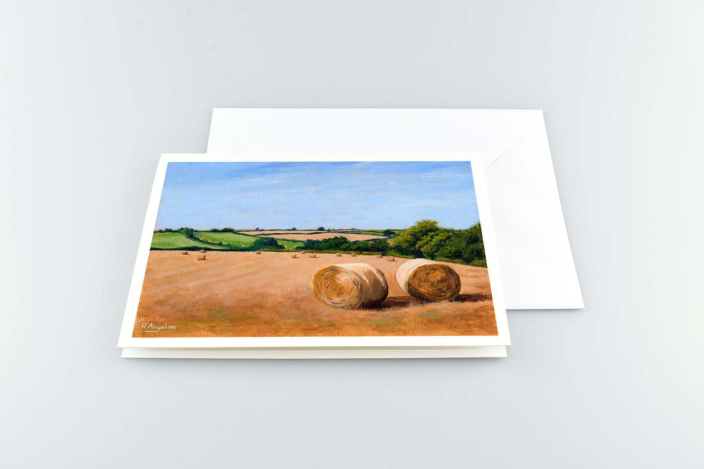 Hay Bales - A5 Greetings Cards
