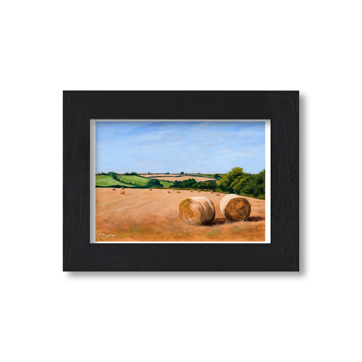 Hay Bales - Giclée Art Print