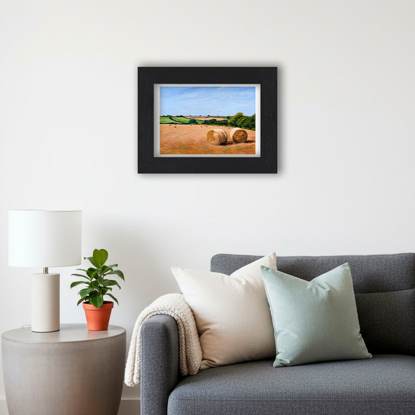 Hay Bales - Giclée Art Print