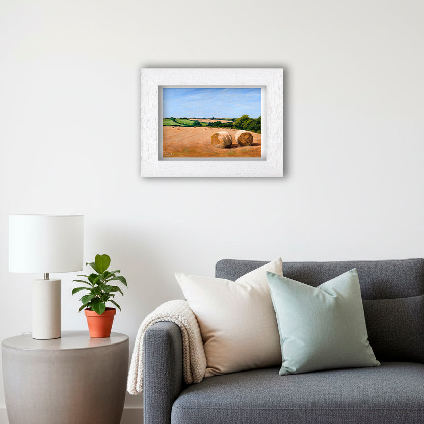 Hay Bales - Giclée Art Print