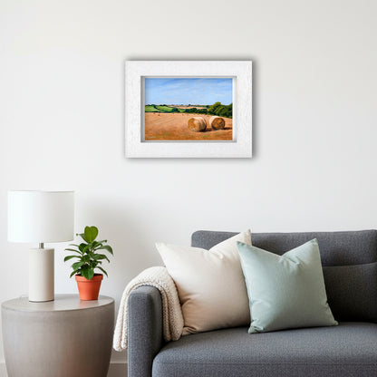 Hay Bales - Giclée Art Print