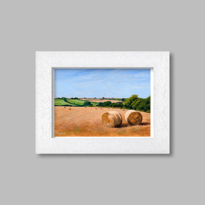 Hay Bales - Giclée Art Print
