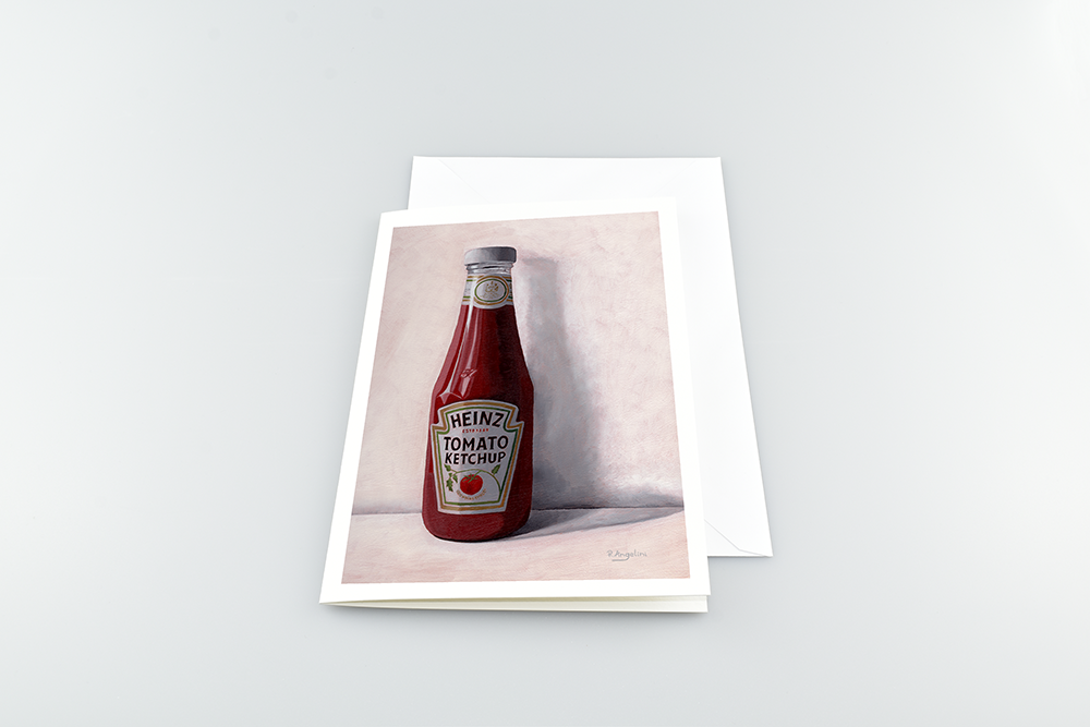 Heinz Tomato Ketchup - A5 Greetings Cards with Envelope