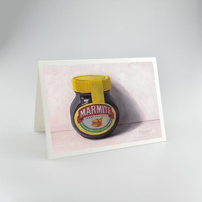 Jar of Marmite - A5 Greetings Cards