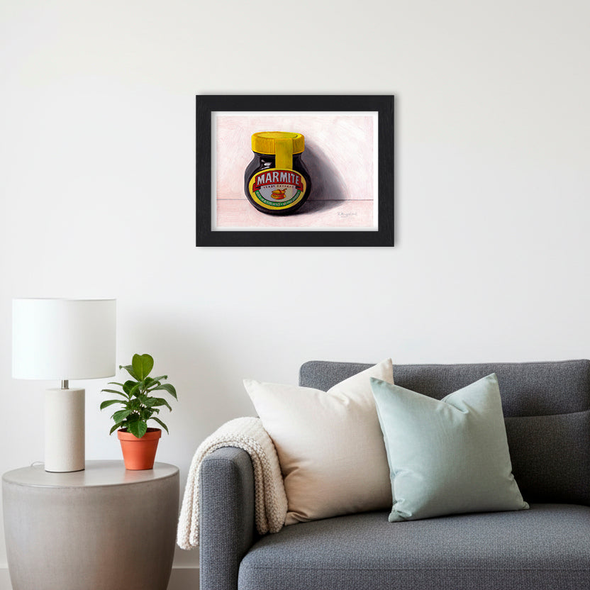 Jar of Marmite | Still Life Art Print