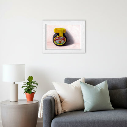 Jar of Marmite | Still Life Art Print