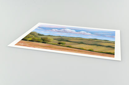 Rolling Fields - Giclée Art Print