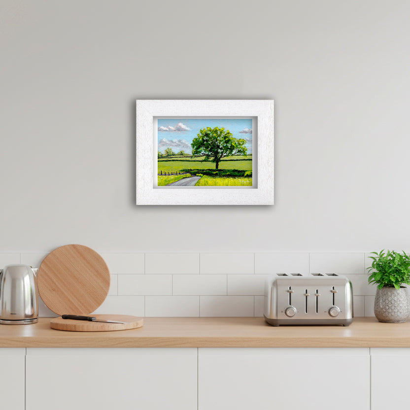 Tree and Country Road - Giclée Art Print